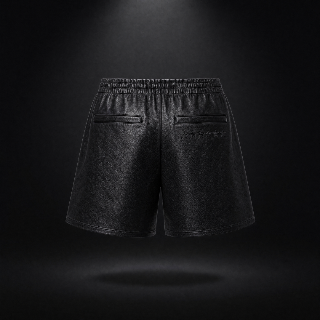 SECRET LEATHER SHORTS